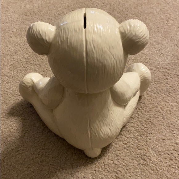 Ceramic Alabama Teddy Bear Bank - Picture 6 of 6